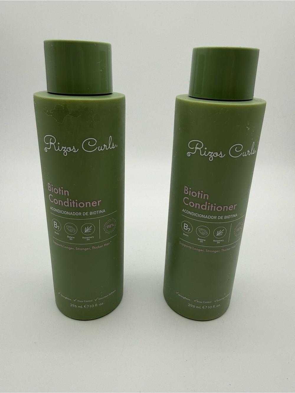 Rizos Curls Biotin Conditioner - Two Pack
